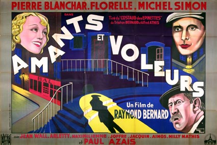 Amants Et Voleurs by Raymond Bernard (63 x 94 in)