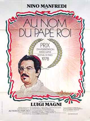 Au Nom Du Pape Roi par Luigi Magni (120 x 160 cm)