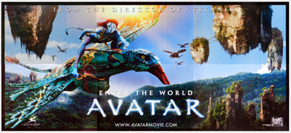 Avatar par James Cameron (135 x 270 cm)