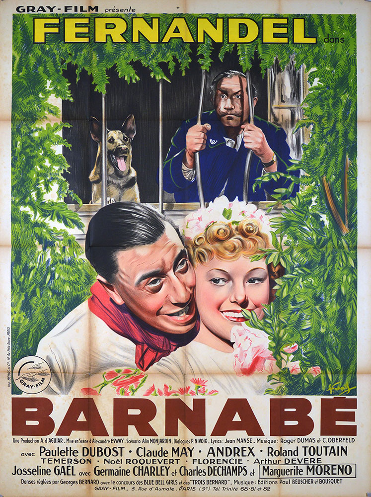 Barnabe by Alexandre Esway (47 x 63 in)