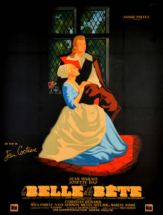 Belle Et La Bete (la) by Jean Cocteau (47 x 63 in)