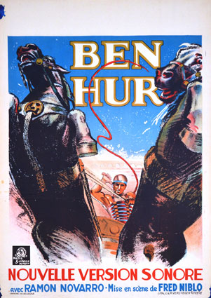 Ben Hur by Fred Niblo (23 x 33 in)