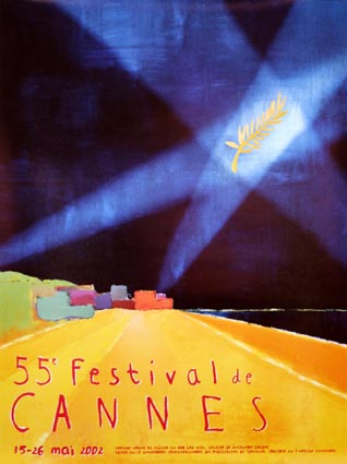 Festival De Cannes 2002 by - (23 x 33 in)