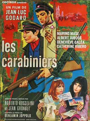 Carabiniers (les) par Jean Luc Godard (60 x 80 cm)