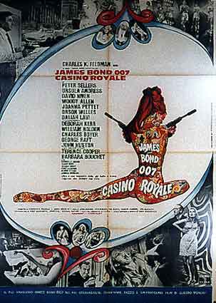 Casino Royale par John Huston (100 x 140 cm)