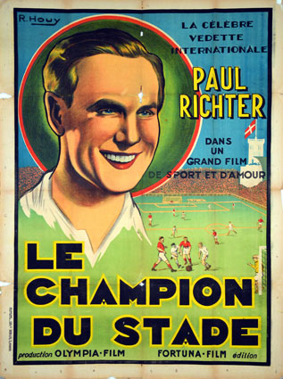 Champion Du Stade (le) par Fritz Freisler (120 x 160 cm)