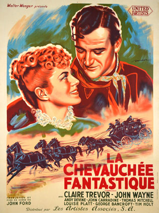 Stagecoach by John Ford (47 x 63 in)