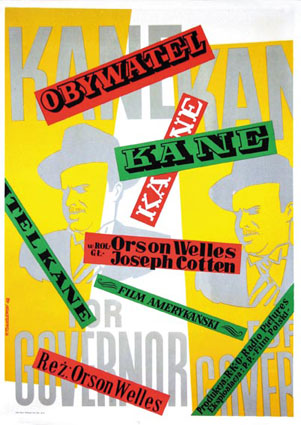 Citizen Kane by Orson Welles (23 x 33 in)