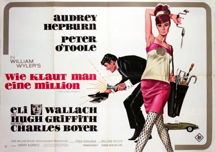How To Steal A Million by William Wyler (33 x 47 in)