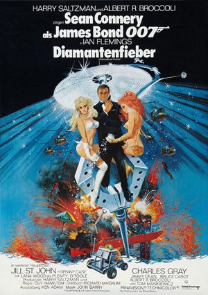 Diamonds Are Forever by Guy Hamilton (23 x 33 in)