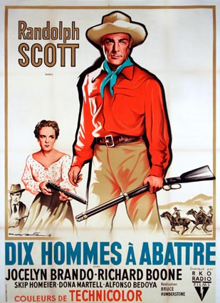 Dix Hommes A Abattre par Bruce Humberstone (120 x 160 cm)
