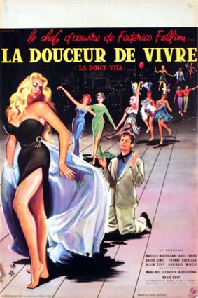 Douceur De Vivre (la) par Federico Fellini (40 x 60 cm)