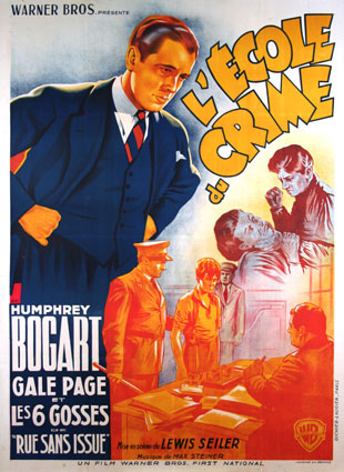 Crime School by Lewis Seiler (47 x 63 in)