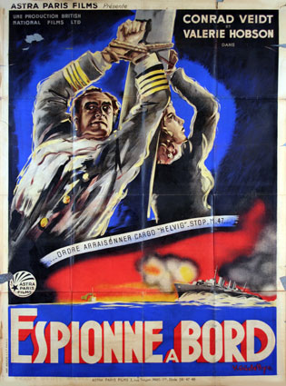 Contraband by Michael Powell (47 x 63 in)