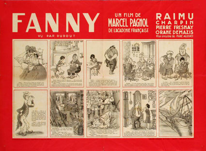 Fanny par Marc Allegret (60 x 80 cm)