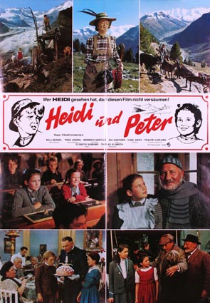 Heidi Und Peter par Franz Schnyder (60 x 80 cm)