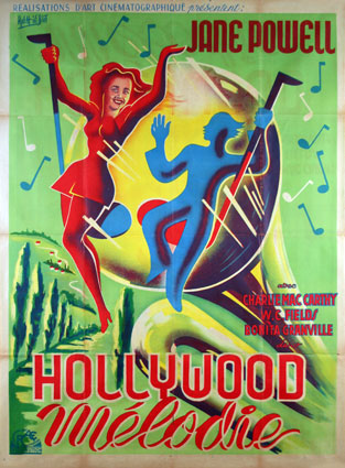 Hollywood Melodie par Sylvan Simon (120 x 160 cm)