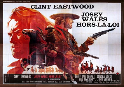 Josey Wales Hors La Loi par Clint Eastwood (300 x 400 cm)