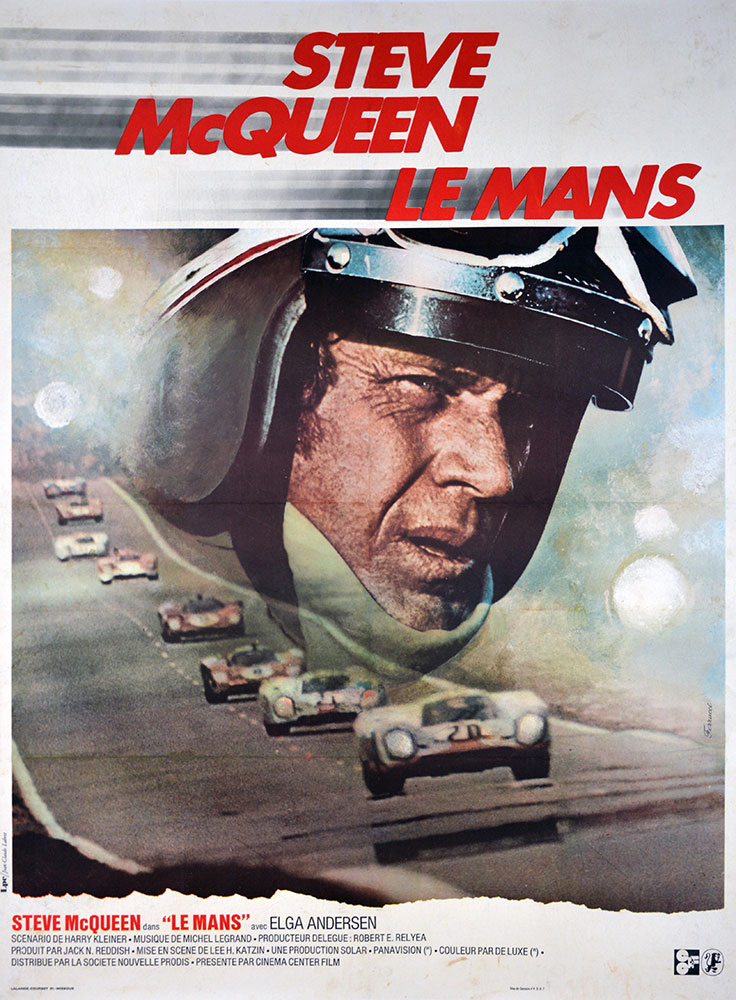 Le Mans by Lee Katzin (47 x 63 in)