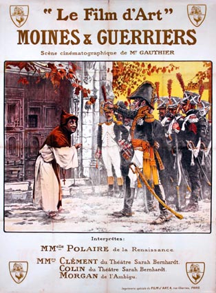 Moines Et Guerriers par Gauthier (120 x 160 cm)