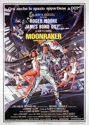 Moonraker by Lewis Gilbert (39 x 55 in)