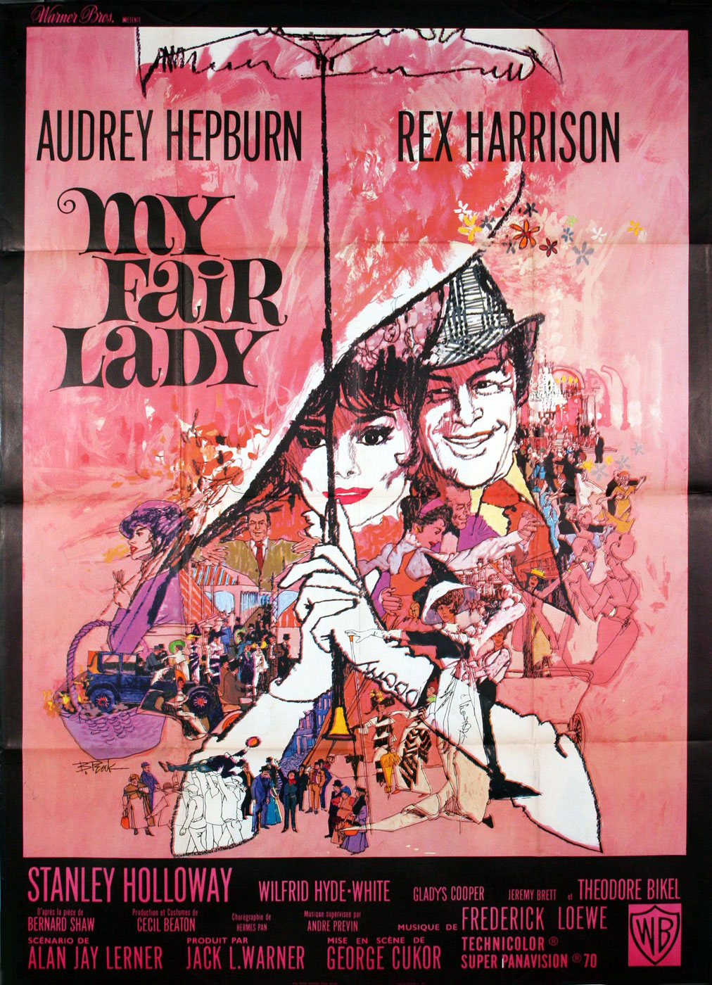 My Fair Lady par George Cukor (120 x 160 cm)
