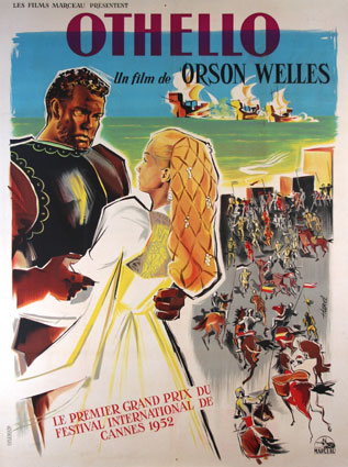 Othello by Orson Welles (47 x 63 in)