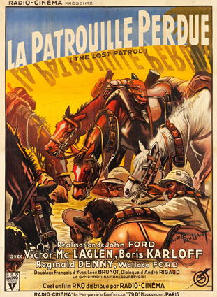 Lost Patrol (the) by John Ford (47 x 63 in)