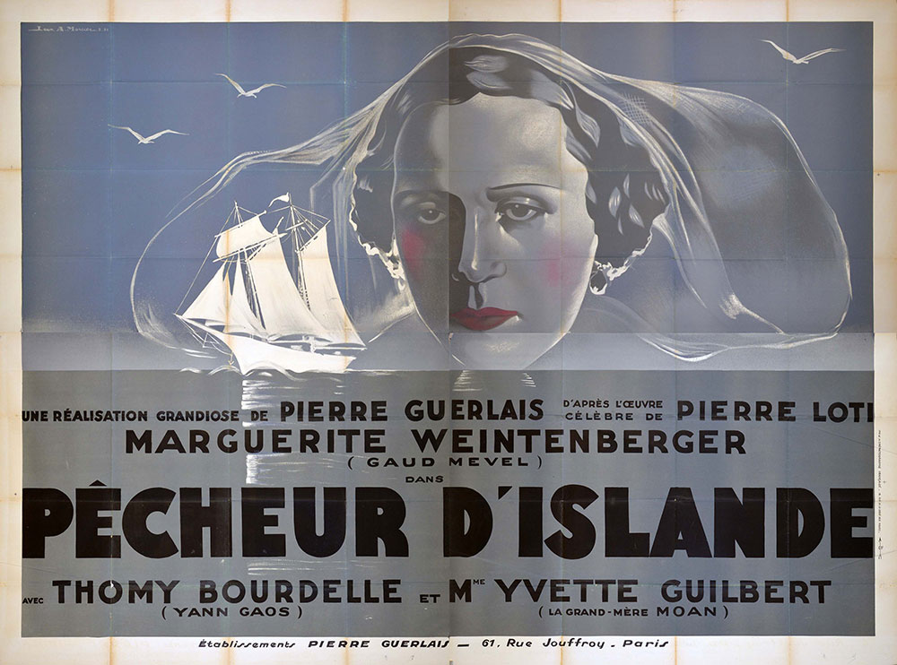 Pecheur D'islande par Pierre Guerlais (240 x 320 cm)