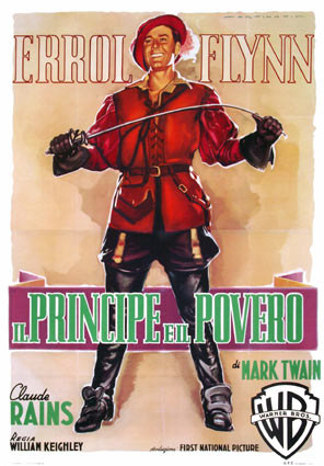 Prince Et Le Pauvre (le) par William Keighley (140 x 200 cm)