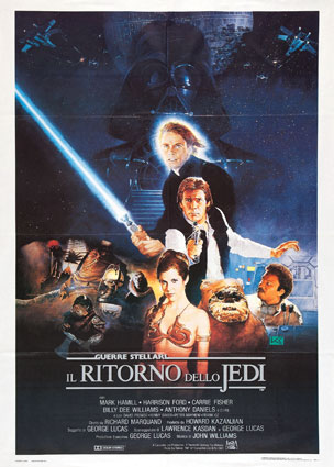 Return Of The Jedi by Richard Marqaund (39 x 55 in)