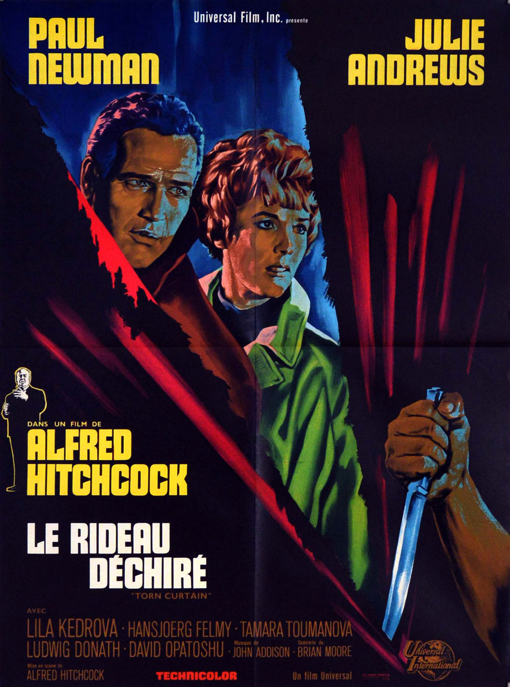 Rideau Dechire (le) par Alfred Hitchcock (60 x 80 cm)