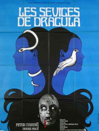 Sevices De Dracula (les) par John Hough (120 x 160 cm)