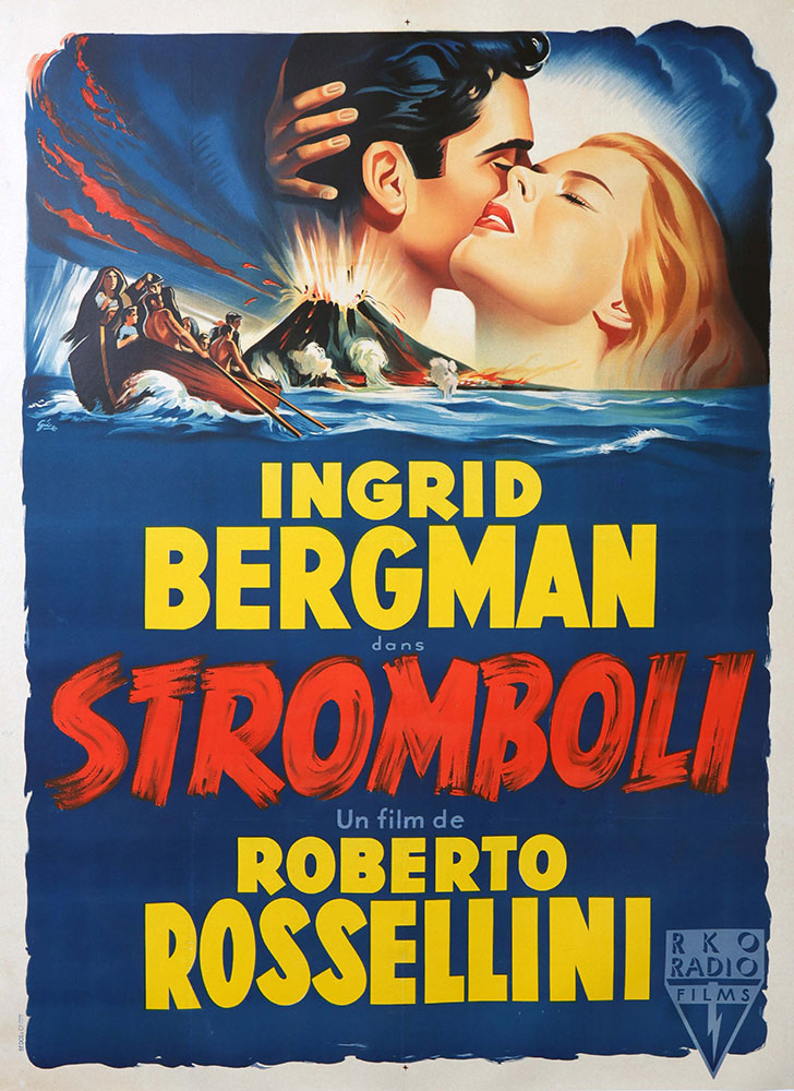 Stromboli by Roberto Rossellini (47 x 63 in)