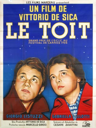 Toit (le) par Vittorio De Sica (120 x 160 cm)