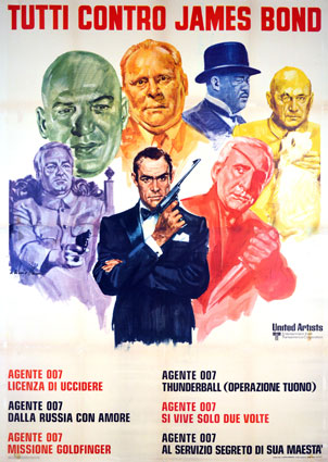 James Bond Festival by - (55 x 78 in)