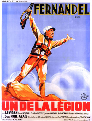 Un De La Legion by Christian Jaque (47 x 63 in)