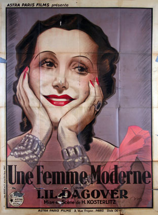 Une Femme Moderne par Henry Koster (120 x 160 cm)