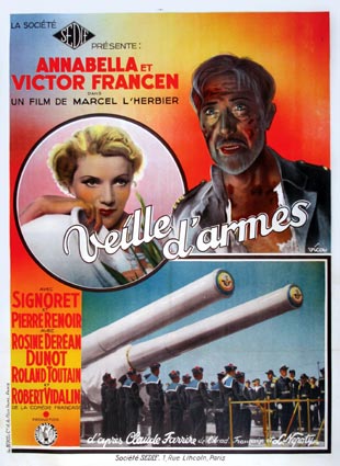 Veille D'armes by Marcel L'herbier (47 x 63 in)