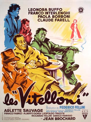 Vitelloni (les) par Federico Fellini (120 x 160 cm)